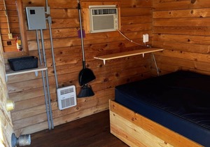 "Akeman" Camping Cabin #5 | Pet Friendly