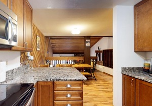 All-Seasons Condo with Deck - Walk to Pool, Hot Tub, & Huntington Lake