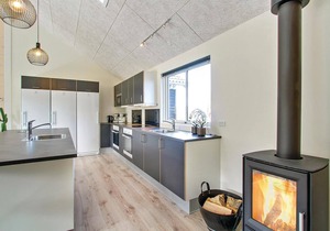 Amazing home in Glesborg with sauna