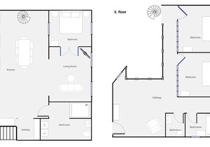 Amazing NEW Penthouse next to the Royal Palace!