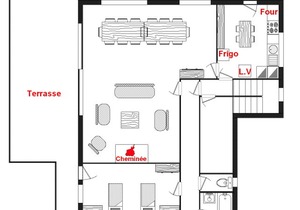 Apartment Notre-Dame-de-Bellecombe, 4 bedrooms, 10 people