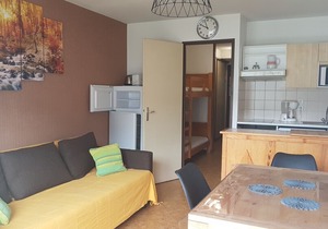 Apartment 4-6 people 36 m² -balcony panoramic view ST LARY village