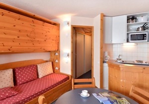 Apartment Aime-la-Plagne, studio flat, 4 persons