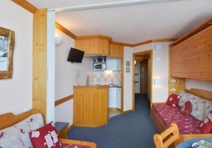 Apartment Aime-la-Plagne, studio flat, 4 persons