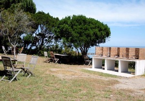 Apartment for 4 people on the ground floor, sea view, direct access to the beach