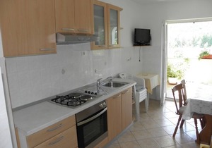 Apartment in Lopar with Balcony, Air condition, WIFI, Washing machine (893-1)