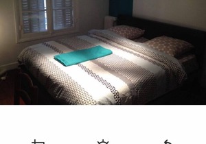 Apartment in the center of Paris, fully equipped. Neat design. Beautiful district. Be