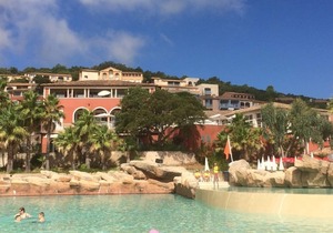 Apartment "les Restanques de Saint-Tropez" sleeps 5, balcony, view of Saint-Trop