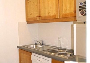 Appartement 2 pièces au pied des pistes, balcon, 4-5 pers - FR-1-557-34