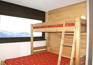 Appartement 2 pièces au pied des pistes, balcon, 4-5 pers - FR-1-557-34