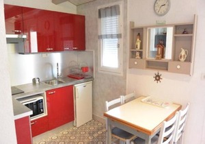 Appartement climatisé 5 pers, parking, proche plage - FR-1-607-66