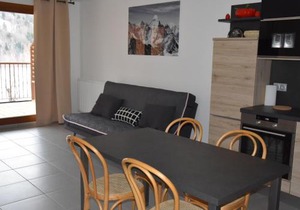 Appartement Contemporain avec Terrasse Sud, Proche Centre et Navette Courchevel - FR-1-464-81