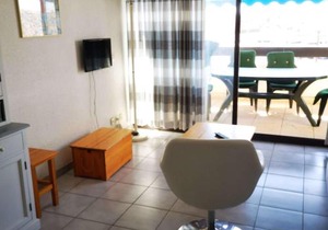 Appartement T2 avec piscine, parking, animaux acceptés - Port Barcarès - FR-1-195-10