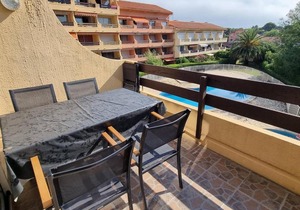 Appartement T3 avec Mezzanine, 6 couchages, piscine, parking, animaux acceptés - Argelès-sur-Mer - FR-1-388-83