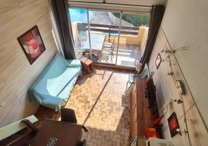 Appartement T3 avec Mezzanine, 6 couchages, piscine, parking, animaux acceptés - Argelès-sur-Mer - FR-1-388-83