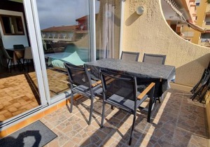 Appartement T3 avec Mezzanine, 6 couchages, piscine, parking, animaux acceptés - Argelès-sur-Mer - FR-1-388-83