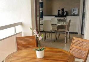 Appartment 55m² with sea view terrace 200m Calvi b