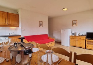 Apt for 10, 200m from chairlift, balcony, skiing, 3 rooms