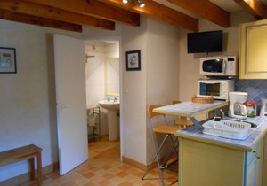 Authentic Breton village and small house by the sea