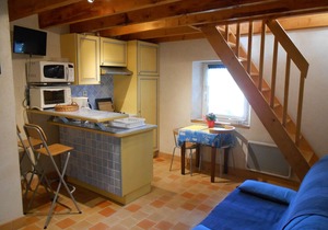 Authentic Breton village and small house by the sea