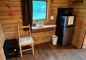 "Baker" Camping Cabin #2 | Pet Friendly