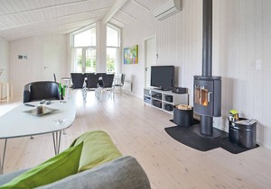 Beach front home in Hvide Sande with sauna