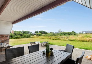 Beach front home in Ringkøbing with sauna