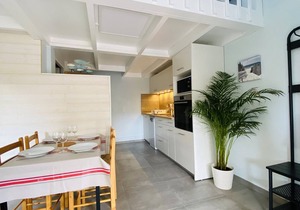 Beachside Villa with Shared Pool & Terrace