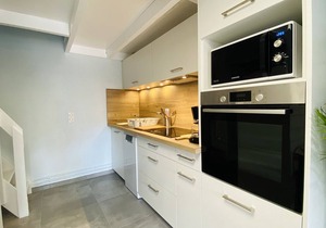 Beachside Villa with Shared Pool & Terrace