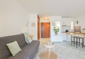 Beaulieu-sur-Mer, magnificent studio in quiet location, air-conditioning, parking, WiFi.