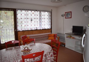 Beautiful apartment T2 cabin Saint Lary village, calm and bright 4 to 6 people