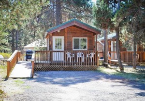 Bend-Sunriver Camping Resort Studio Cabin 6