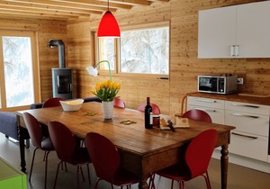 Bright chalet Tzoumaz - Verbier magnificent view on privileged environment