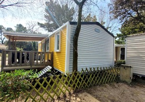 Bungalow de 3 chambres avec piscine partagee jardin amenage et wifi a Saint Jean de Monts a 3 km de la plage