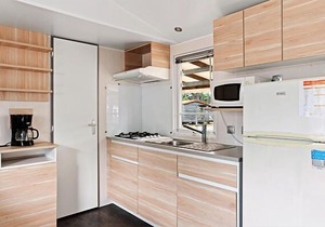 Camping Le Phare d'Opale * - Cozy 4-room mobile home 6 people