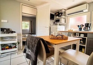 Camping les Albères* - 3 room air-conditioned chalet 4 people
