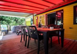 Camping les Albères* - Mobile home Premium Air-conditioned Jacuzzi 3 rooms 4 people
