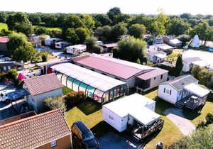 Camping Les P'tites Houses in the Prairie - Mobile Home 3 rooms 6 people