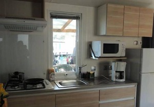 Campsite Domaine de Gajan* - Mobile home Tribu Air-conditioned 4 rooms 6 people