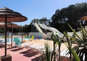 Campsite Domaine de Gajan* - Mobile home Tribu Air-conditioned 4 rooms 6 people