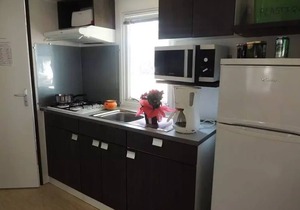 Campsite Domaine de Gajan * - Mobile home Comfort + SUNNY 27m2 (2 bedrooms + covered terrace included - TV arv/departure Sunday 4 people