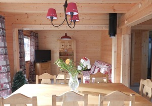 Chalet 8 people Ski area Monts Jura Lelex