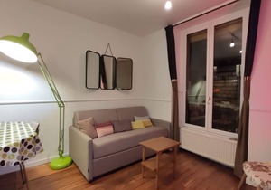 Charming 36 m2 2-room apartment near Buttes Chaumont park