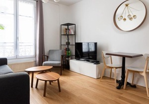 Charming and bright studio near Sacré Coeur