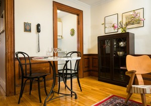 Charming brownstone in tourist neighborhood