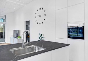 Chic vacation home on the secluded coast of East Jutland.