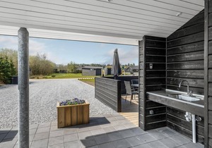 Chic vacation home on the secluded coast of East Jutland.