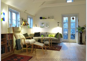 City Apartment in Copenhagen with 2 bedrooms sleeps 3