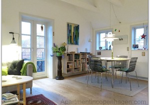 City Apartment in Copenhagen with 2 bedrooms sleeps 3