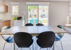 Comfortable villa with shared pool on a private domain